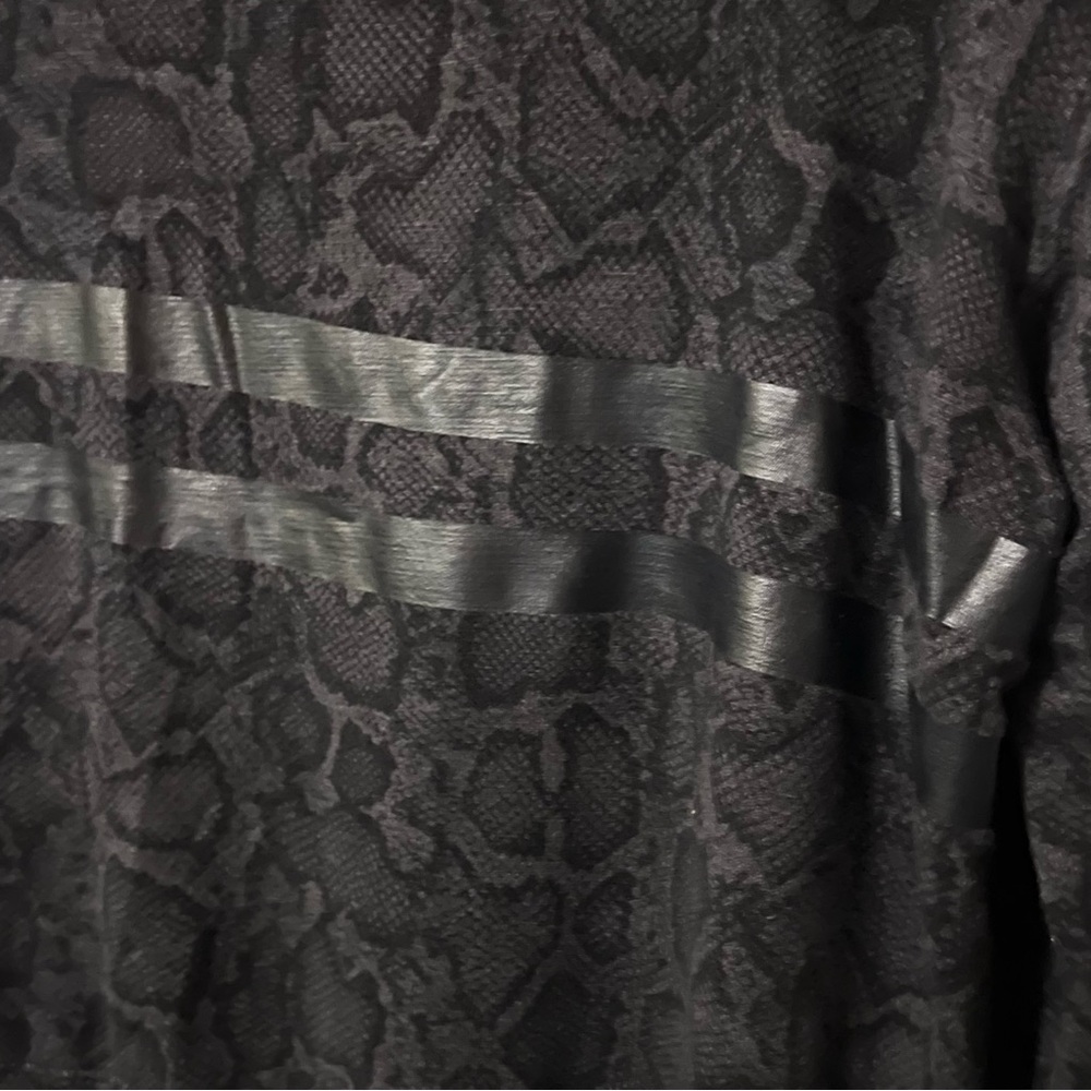 Sundry Snake Python Print Top With Stripes Size M… - image 3